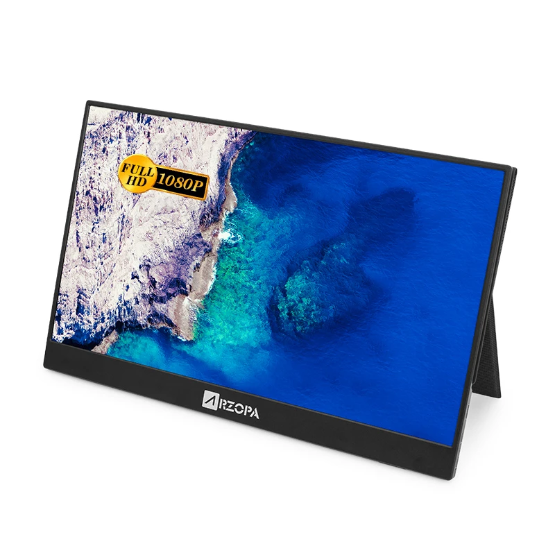 Arzopa A1 Max 17.3 portable monitor for laptop 1080P FHD HDR External Second Screen