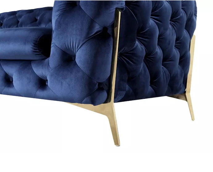  Бархатные диваны Честерфилд 3 seater бархатные