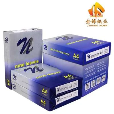 Manufacture direct sales own brand 70/80GSM A4 copy paper computer printing paper