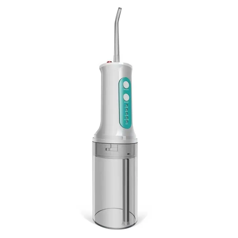 
Cordless Water Flosser, Collapsible Professional Water Teeth Cleaner with Case, Rechargeable Portable Oral Irrigator for Braces 