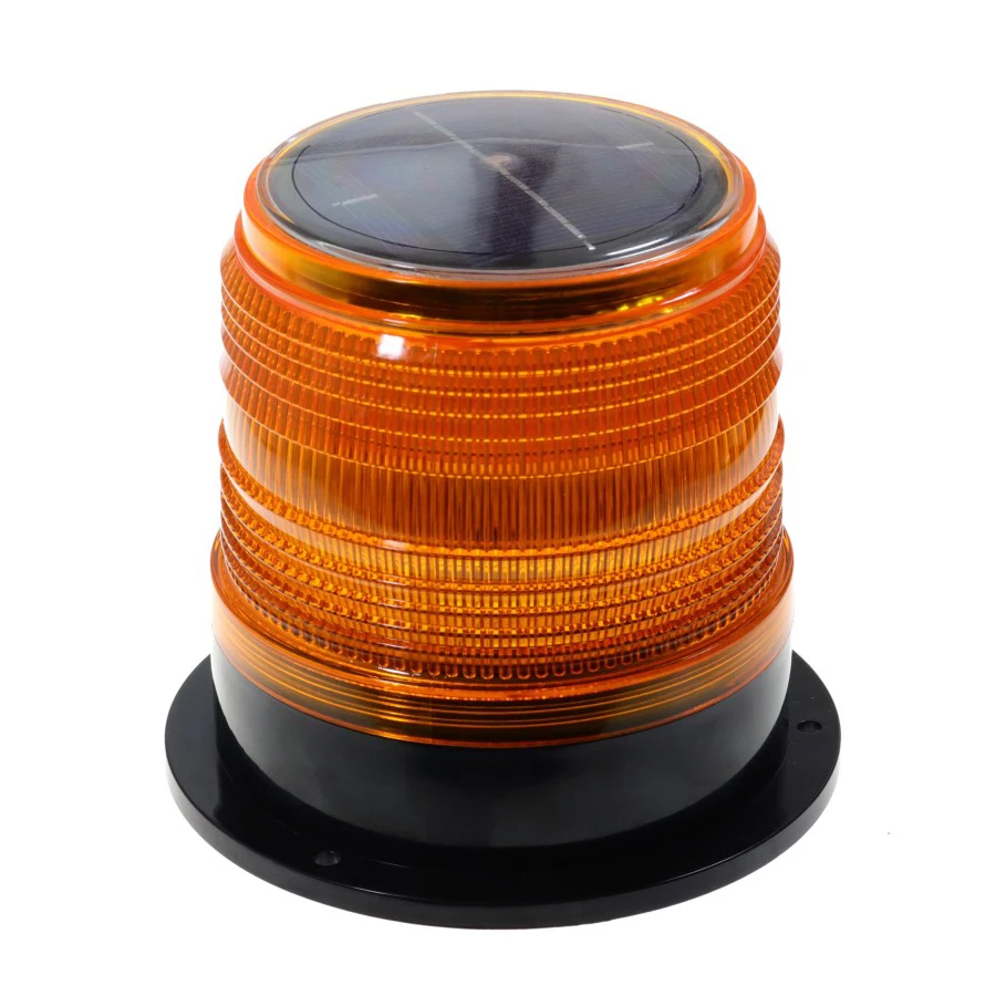 Solar LED Driveway Road Building Truck Chimney Telecom Tower Strobe Timing Aviation Warning Marker Light
