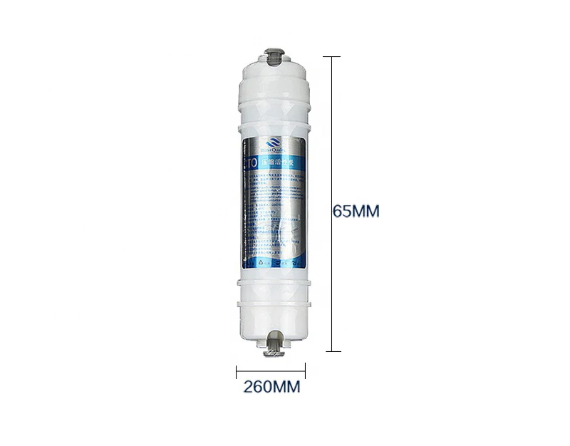 New CTO Carbon Rod Filter Element For Water Purifier Carbon Mineral Alkaline Water Filter