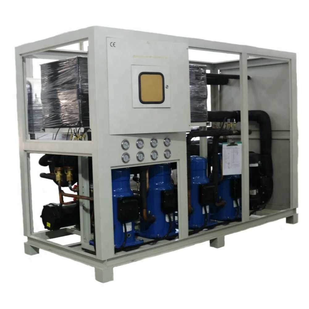 60hp 60TON high efficiency cooling system scroll water chiller unit
