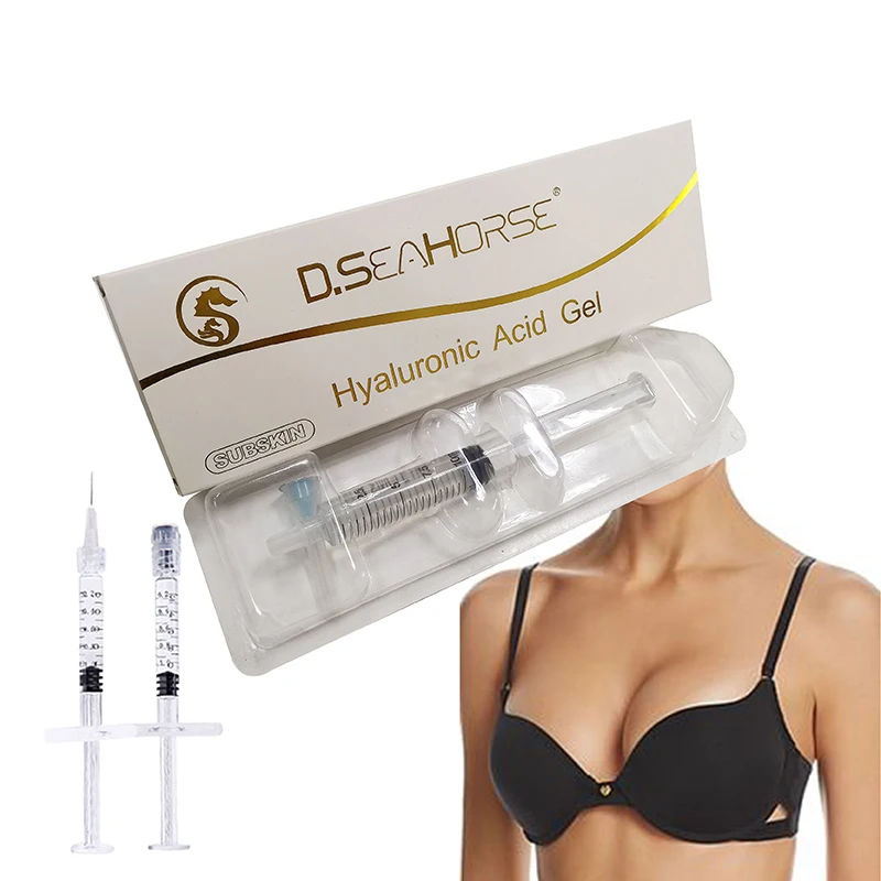 hot sale Beauty product cross linked hyaluronic acid injection breast enlargement filler gel