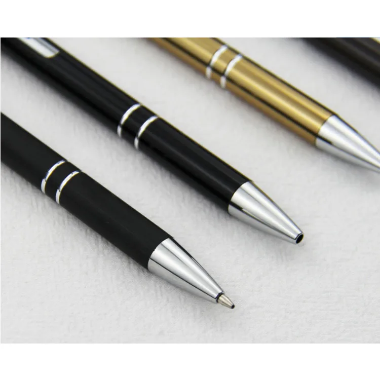 Hot selling promotional pen custom logo ball pen metal pen with custom logo