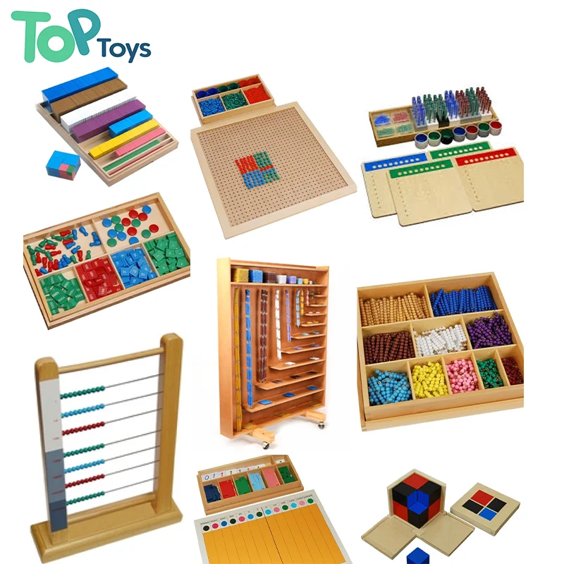 TOP Baby Montessori Materials Toys Sets Other Educational Premium Wooden Toys Kids Game Children Sensory Toys Montessori