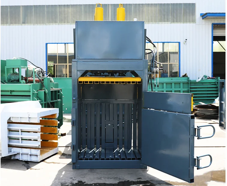 High Efficient Vertical Hydraulic Scrap Aluminum Alloy Baler Metal Press Baling Machine