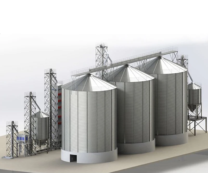 1000Ton 3000Ton 5000Ton Steel Grain Bin for Corn, Soybean, Wheat and Rice Storage