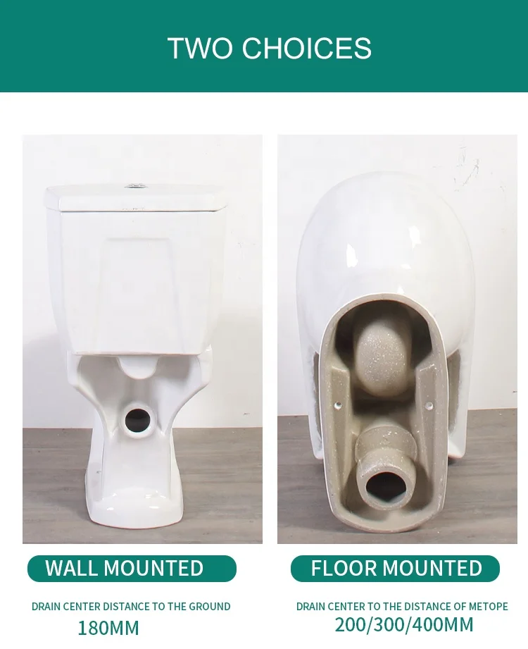 Принадлежности от поставщика дешевый туалет из двух частей с комплектом раковины для