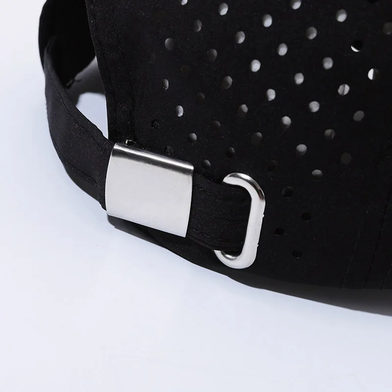 New High Quality Mesh Quick Drying Baseball Cap Seven Panel Sun Hat OEM Low MOQ Custom Logo Caps For Unisex
