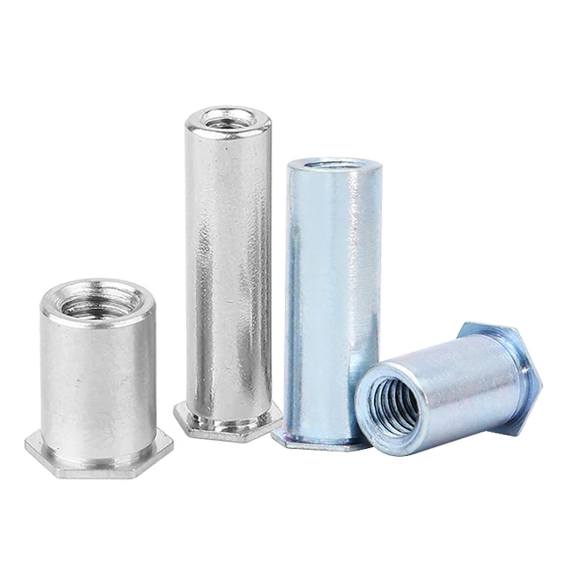 #5 #6 #8 дюймов M3 M4 M5 M6 с половинной резьбой из углеродистой нержавеющей стали алюминиевой шестигранной плоской головкой водонепроницаемые самозаклинивания