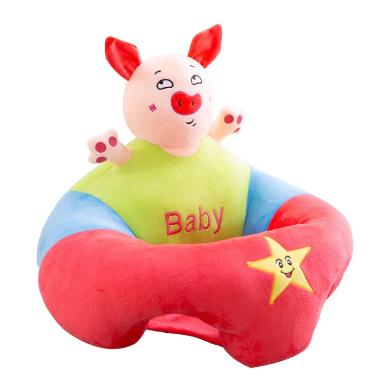 Wholesale custom baby learning chair cartoon lazy little sofa plush toy sofa