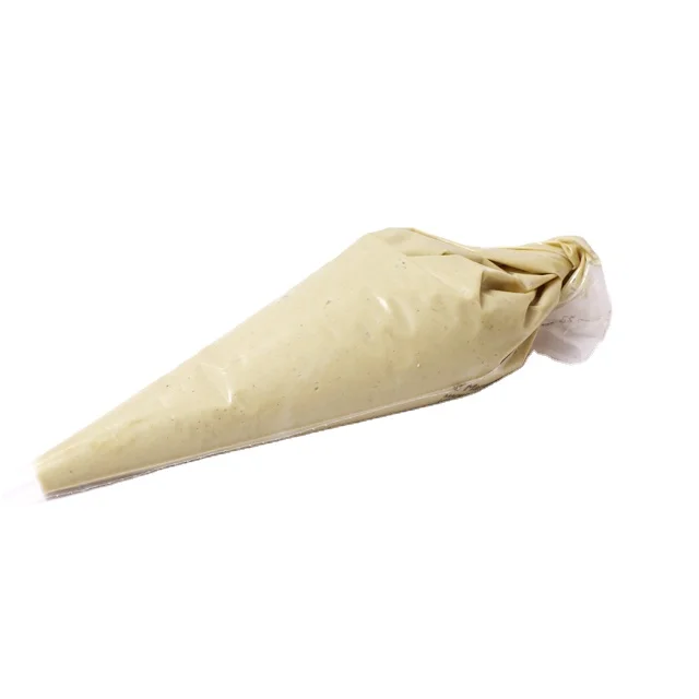 High quality Ricotta Cream pistacchio flavor in  sac a poche 1kg 7pcsXcartoon