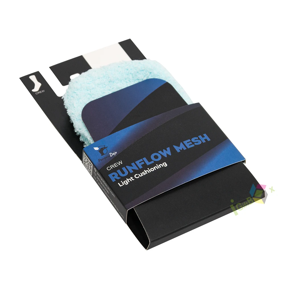 Wholesale Cheap Custom Logo Printed Paper Wrap Bands Sock Packaging Sleeve product sleeve packages