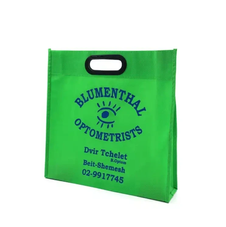 Adverting Brand D-cut Bags Portable Tote Bag with Logo Custom Printed