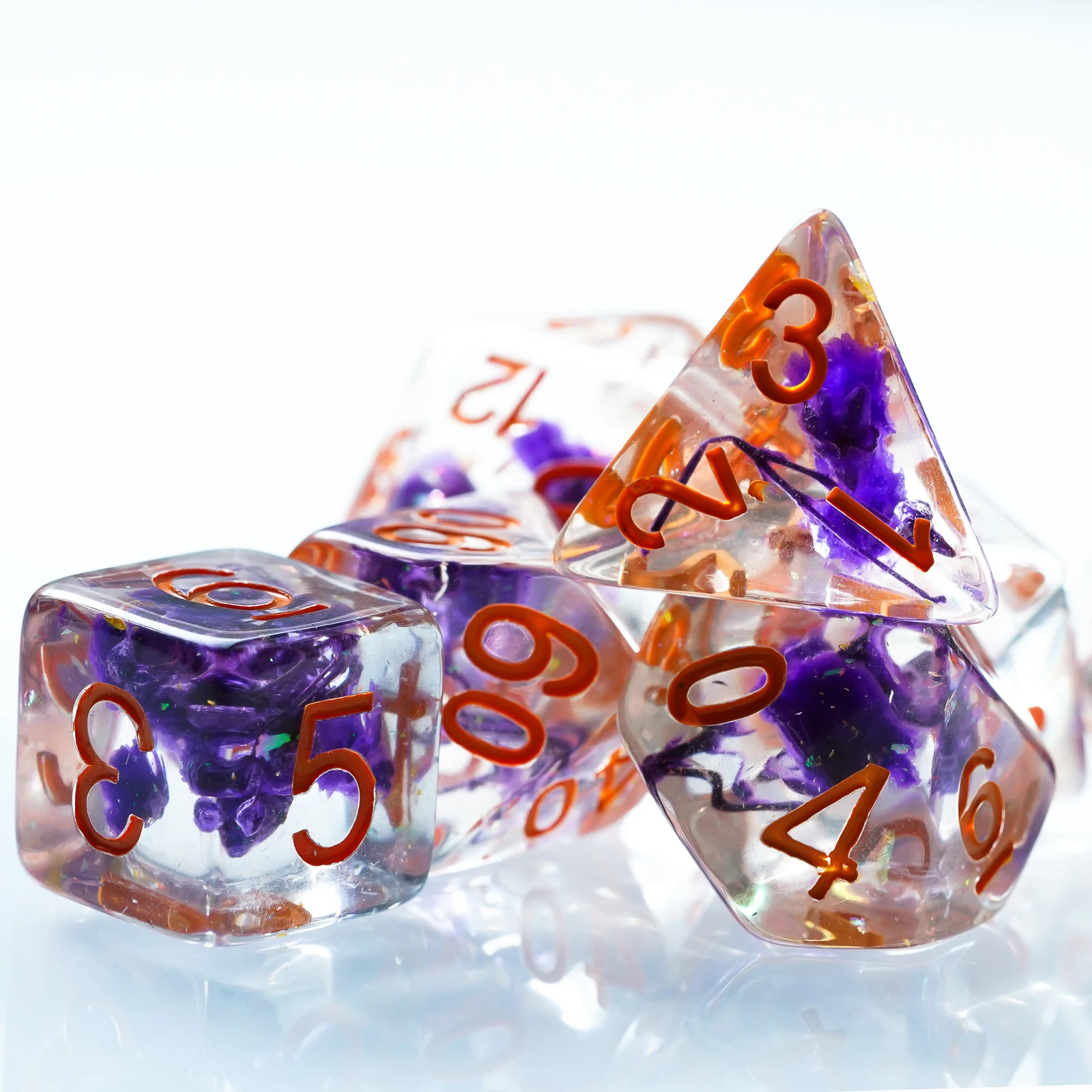 Набор многогранных игральных Кубков для DND RPG настольных игр или карточных Dungeons