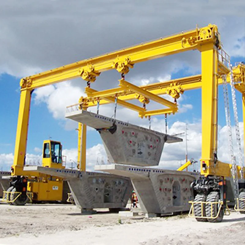 40 ton heavy duty container straddle carrier for sale lifting equipment rubber tyre gantry crane on sale