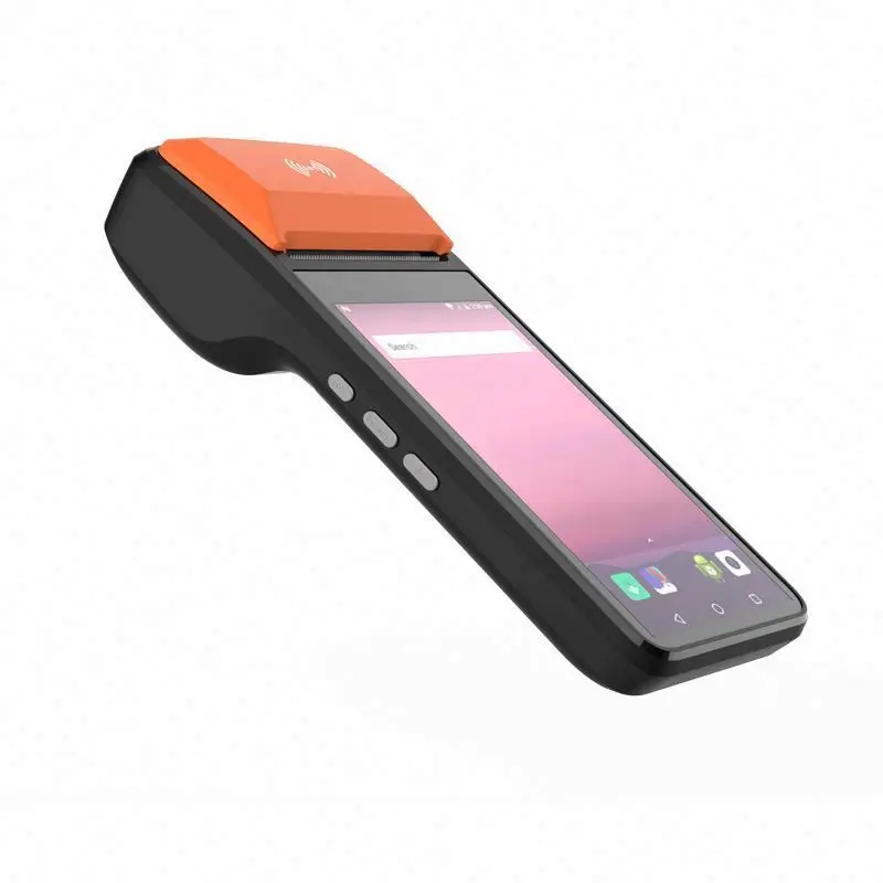 Заводская цена Android 8 1 pos-система все в одном ручной кассовый аппарат умный pos-терминал с принтером Мобильный