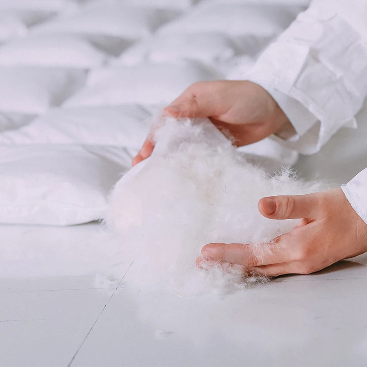 Wholesale King Queen Size Luxury Goose or Duck Down Comforter/Duvets for hotel