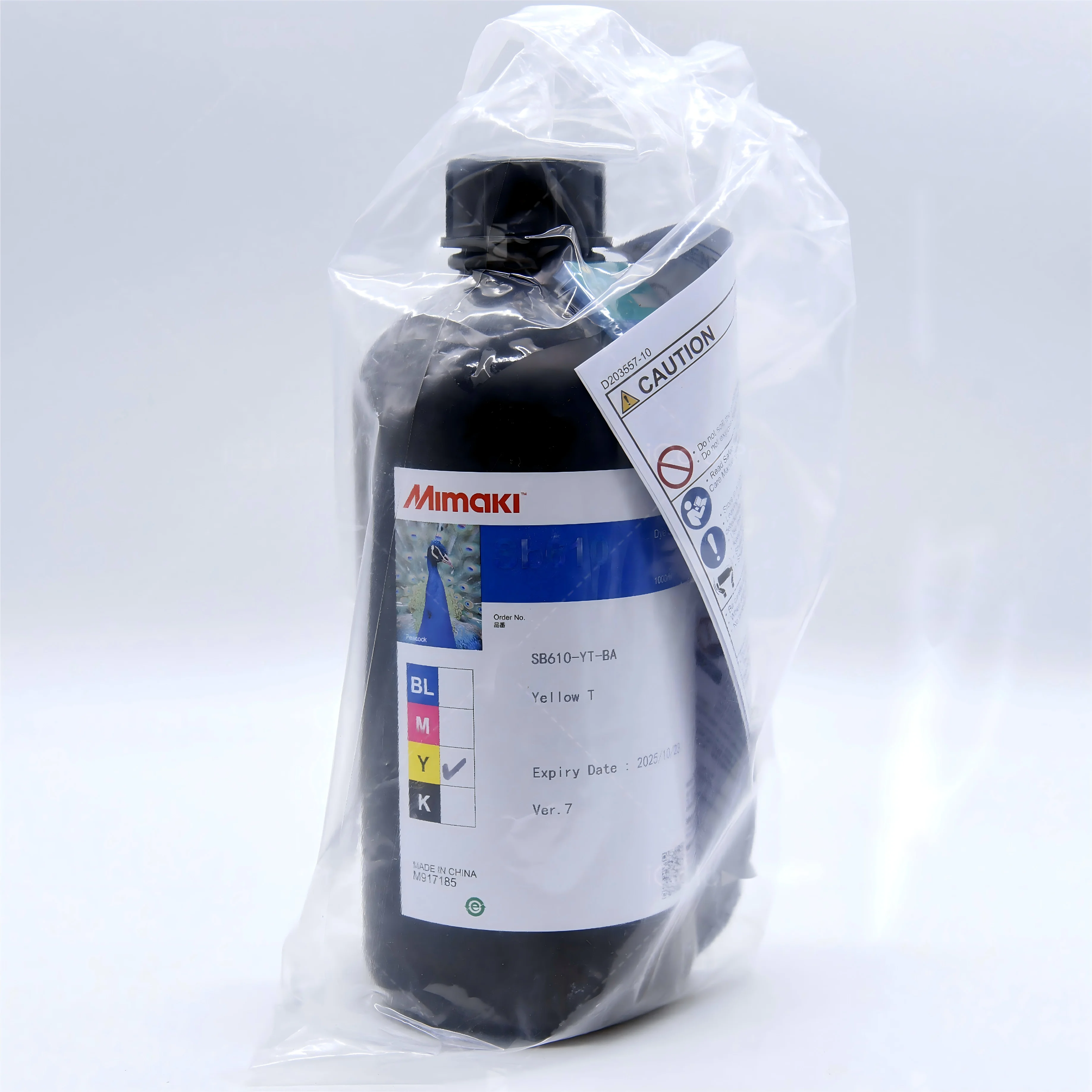 MIMAKI Sb610 сублимационные чернила SB610 бутылка чернил 1 литр для TS55-1800 принтера TS100-1600 серии JV300 Plus