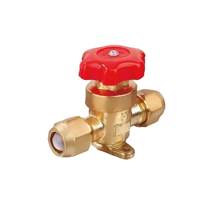 Hongsen Diaphragm hand wheel valve control valve brass body SAE/ODF