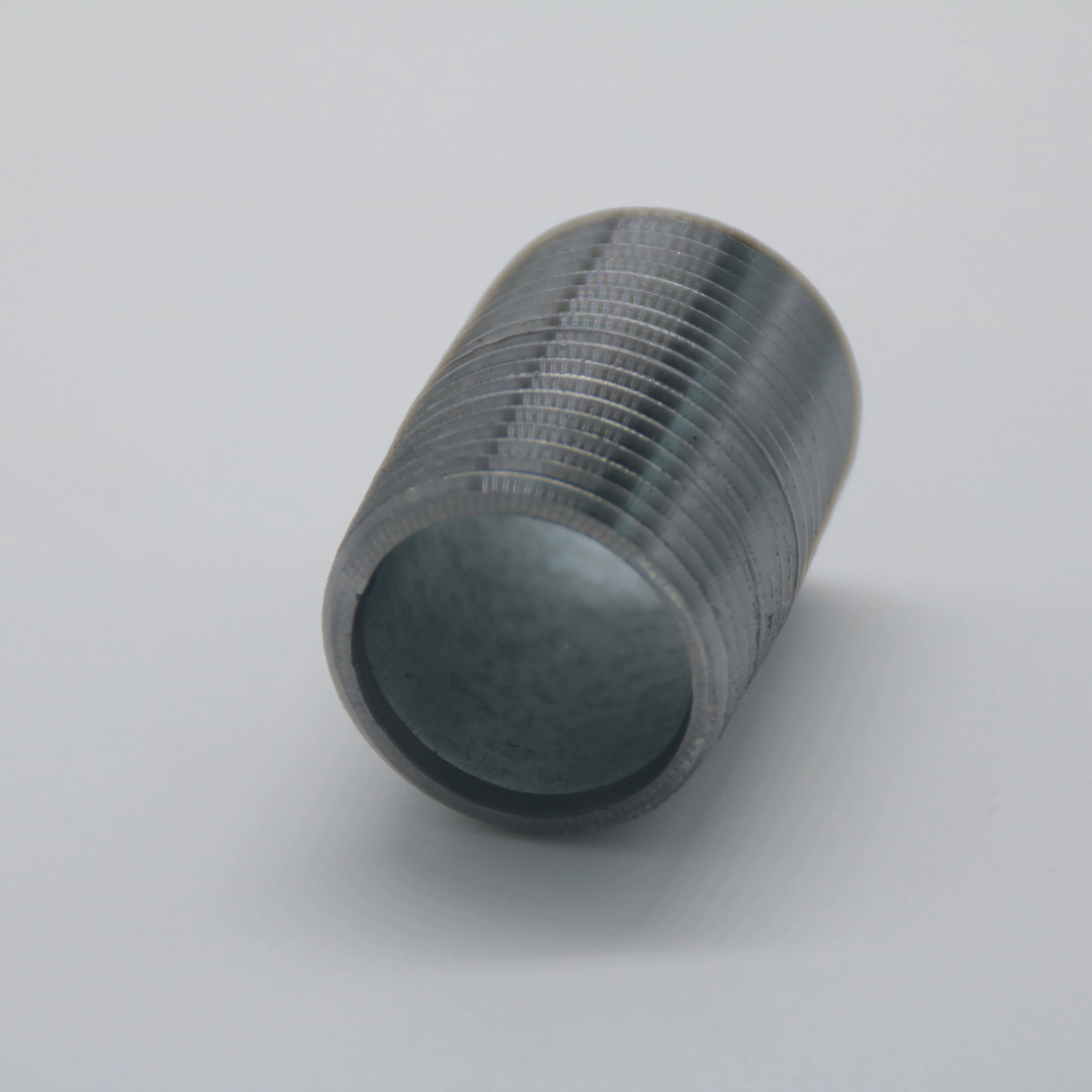 1 inch sch40 sch80 cold galvanized NPT BSPT full threaded running close nipple