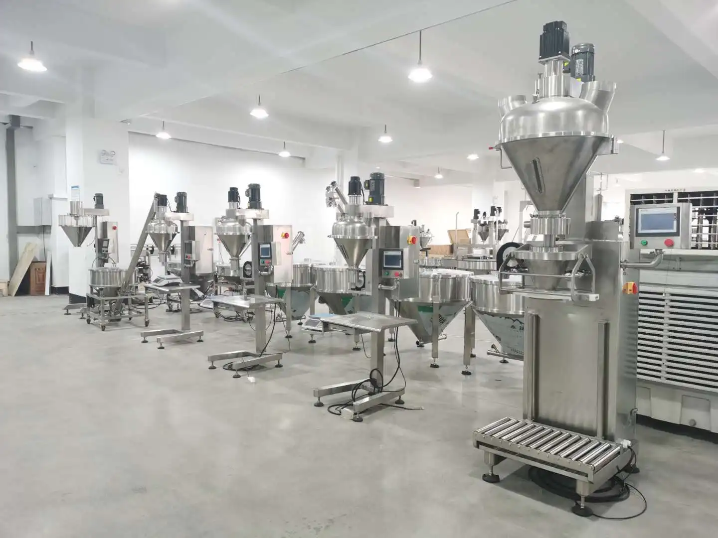 Semi Automatic Maize Powder 10 25 50kg Filling Bag Packing Package