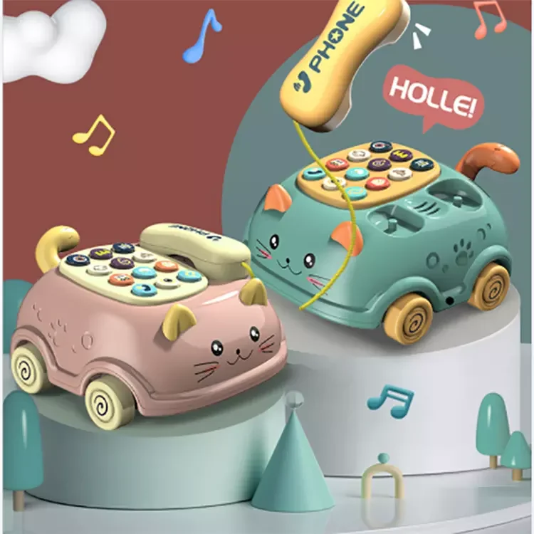 Intelligent Music Cartoon Animal Mobile Phone Toy Kids Toy Telephone Toy