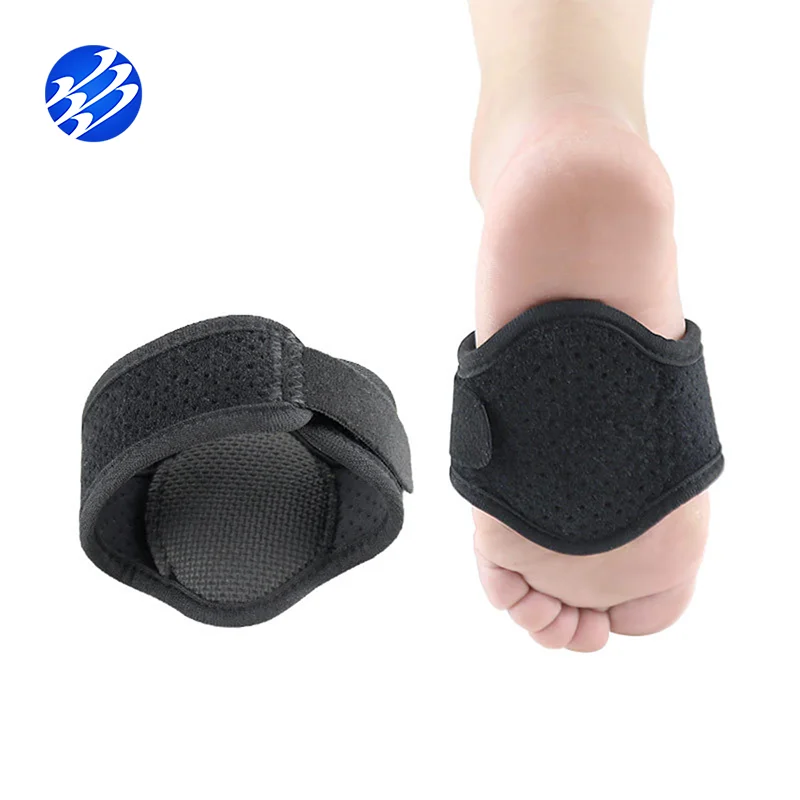 Buy Online Store Neoprene Fabric Breathable Arch Cushion Pads For Flat Feet