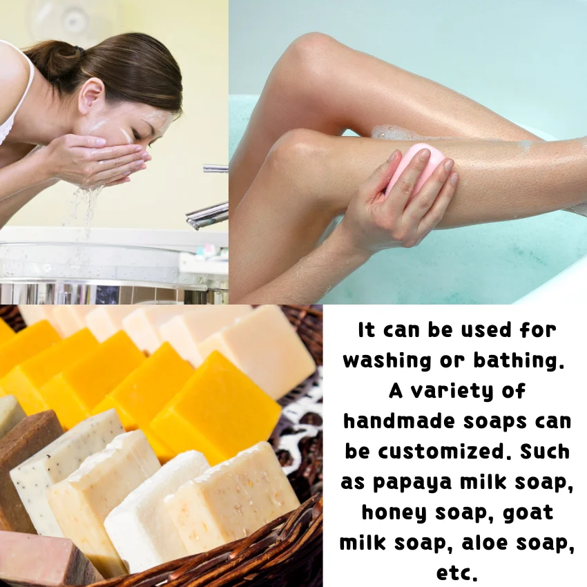 Private Label Handmade Soaps Natural Soap Honey Soap Moisturizing For Face And Body Wash