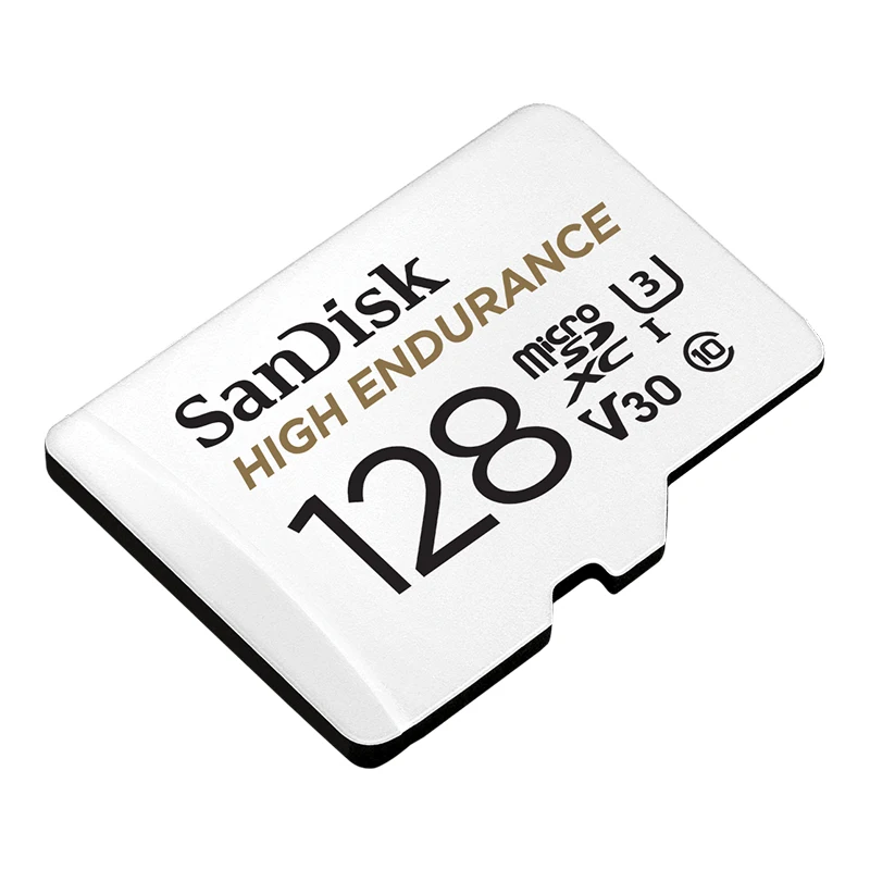 SanDisk 128GB TF MicroSD memory card dedicated memory card for driving recorder & security monitoring highly durable the best