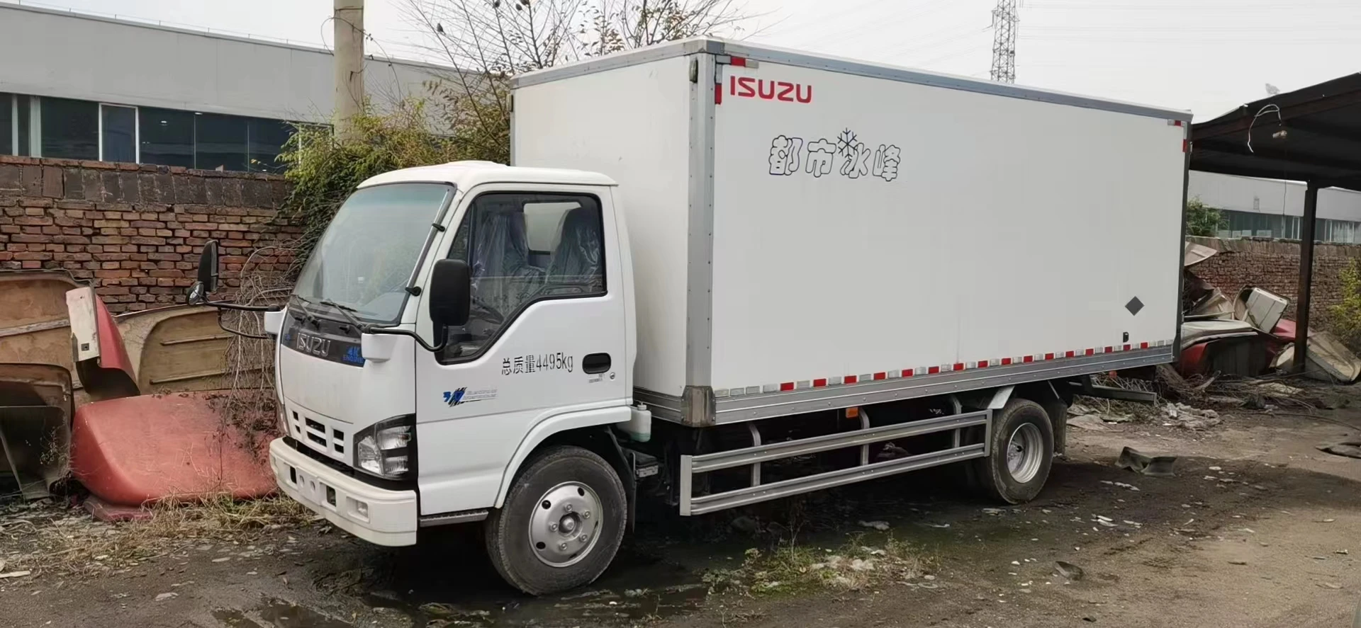 Японский бренд isuzu 4X2 5ton легкая грузовая машина 18 футов