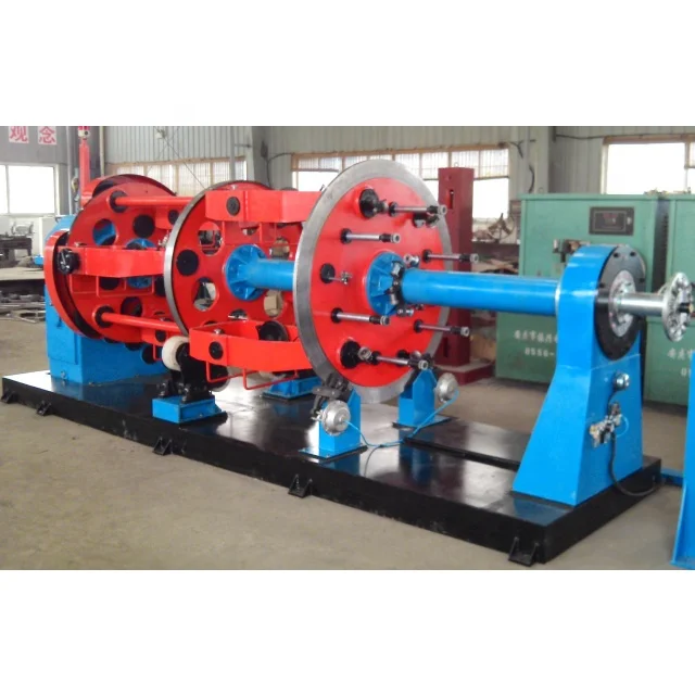 High performance 1600-1+3 planetary type laying up machine cable armored twisting machine