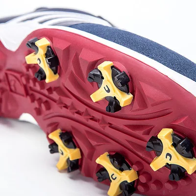 YS04C Wholesale Golf Shoes Waterproof Comfortable Non-slip Activity Nail Sports Leisure Leather Golf Shoes Men