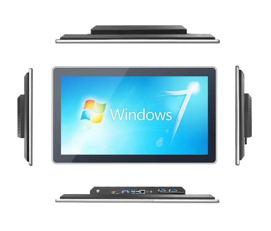 Прочный промышленный моноблочный ПК с сенсорным экраном 22 дюйма 21,5 дюйма, компьютер «Все в одном» с X86 Win10/11 Linux Android OS