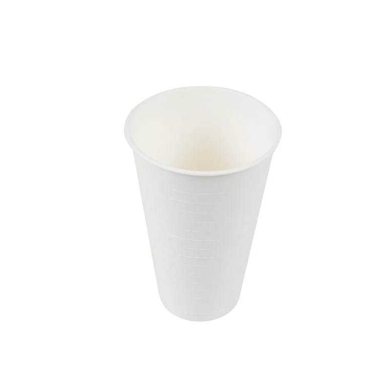 Promotional Widely Used Biodegradable Sugarcane Bagasse Paper Pulp Coffee Cup Tea Cup With Lid