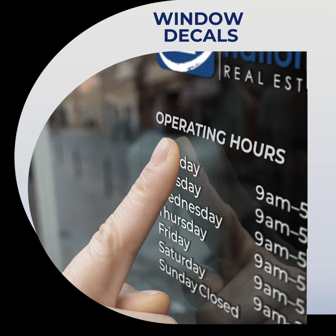High quality and customization beautiful advertising/window decal/sticker for decoration