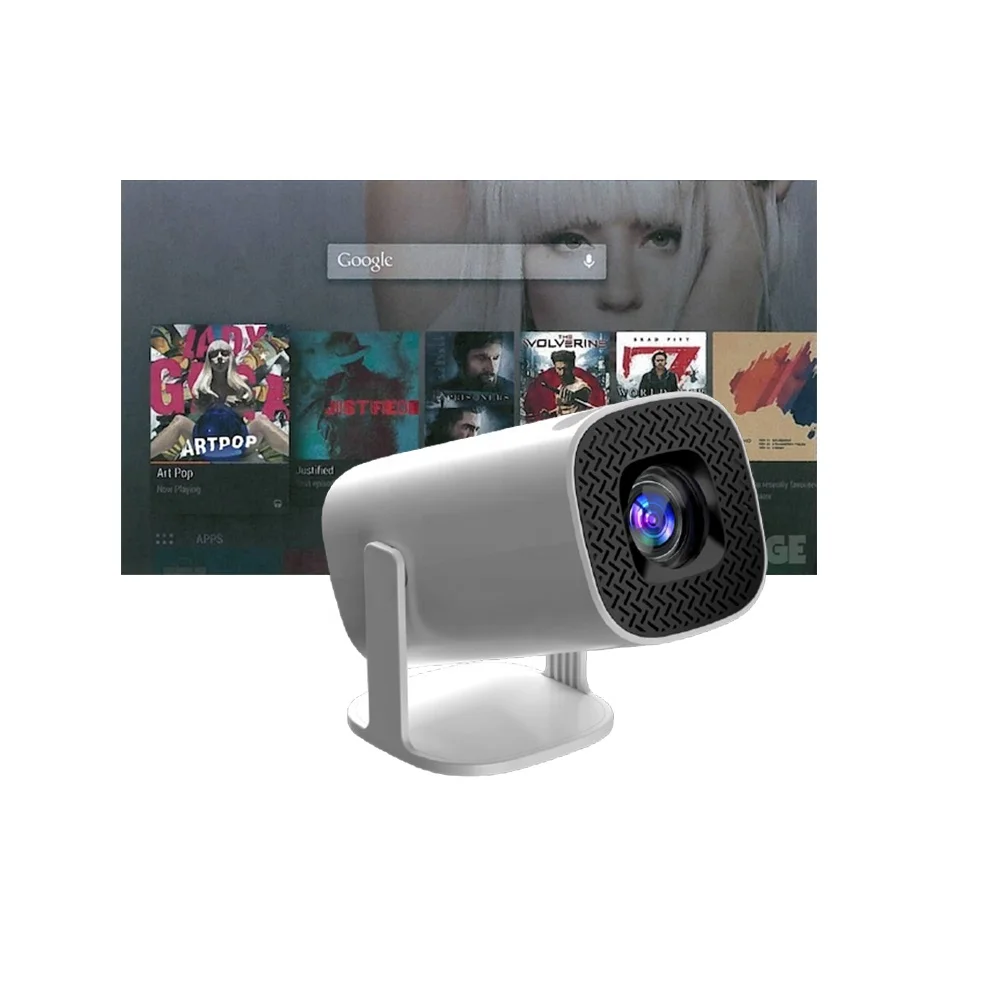 Best Selling Salange Android 11 Smart Portable Projector LCD Mini 150 ANSI Lumens 2K 4K Table Projectors