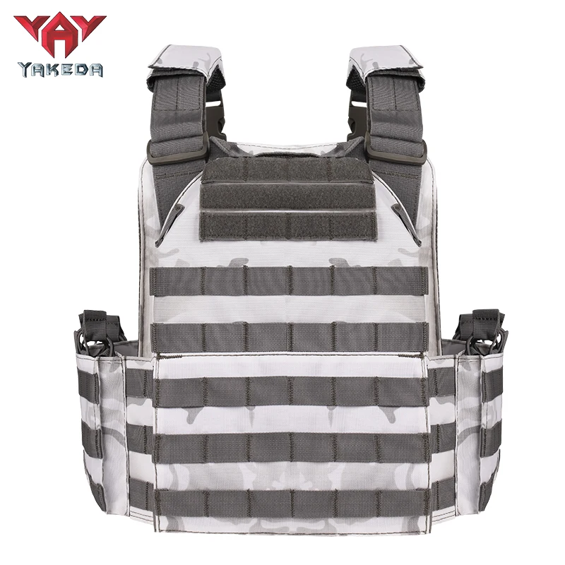 Yakeda Tactical Gear Chaleco Tactico 1000D Nylon JPC MOLLE Plate Carrier Camouflage Jacket Uniform Tactical Vest