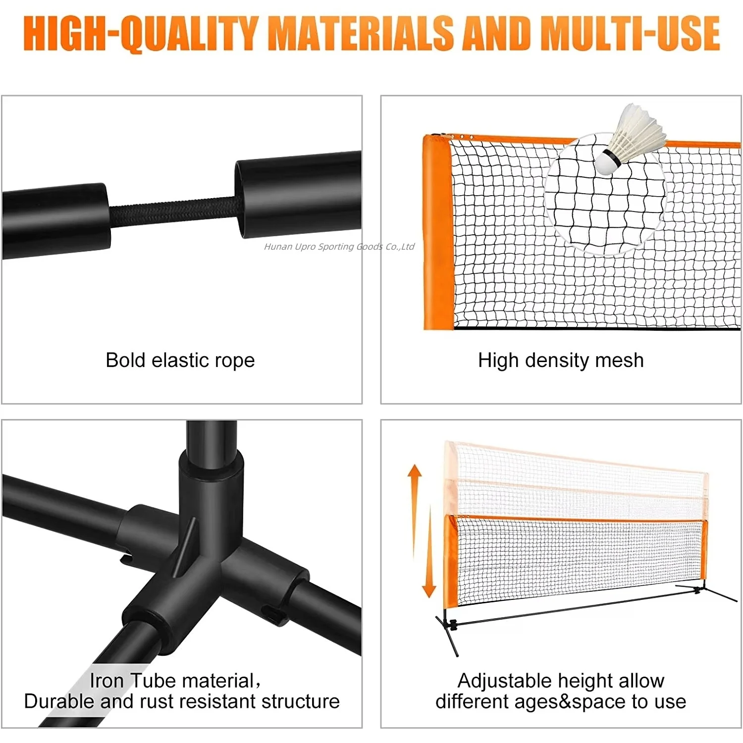 New Arrival Portable Sports Net for Beach Tennis Mini Tennis Kids Tennis-for Home or Outdoor Use