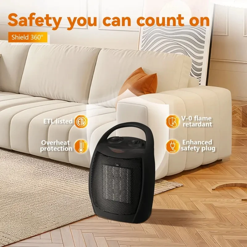 Heater household heater mini small electric heater speed heat small solar energy-saving circulation heating fan