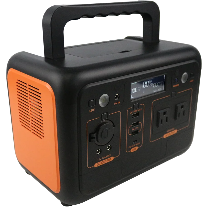 Portable outdoor mobile power supply system certified by European Union Japan Korea and America standards for small household