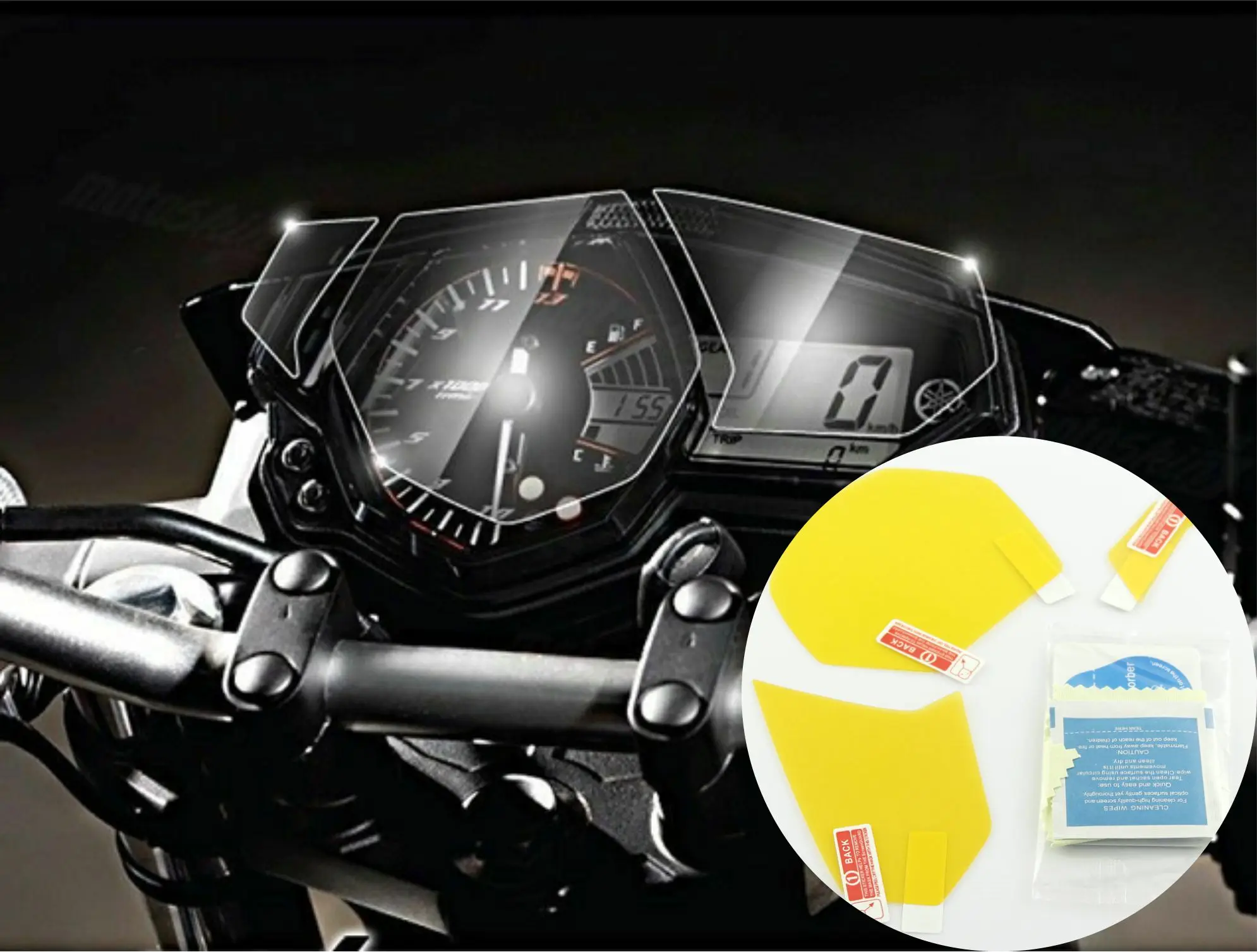  Защитная пленка для мотоцикла протектор экрана Yamaha YZF-R3 MT-03