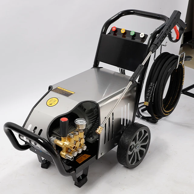 High Pressure Cleaner 300Bar/4350Psi 10Hp Heavy Duty Power Industrial 380V Electric High Pressure Washer Machine For Car Washing