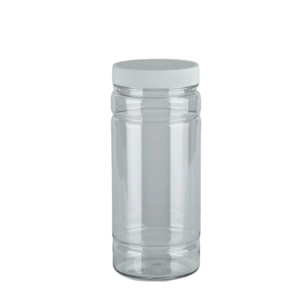 500ml Plastic Food Container PET plastic bottles Deodorant Containers New Empty Oval Lip Balm Tubes Plastic Deodorant