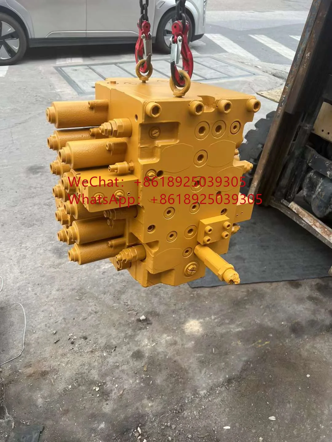 High Pressure EX200-3 Excavator Main Control Valve 4327129 For Hitachi