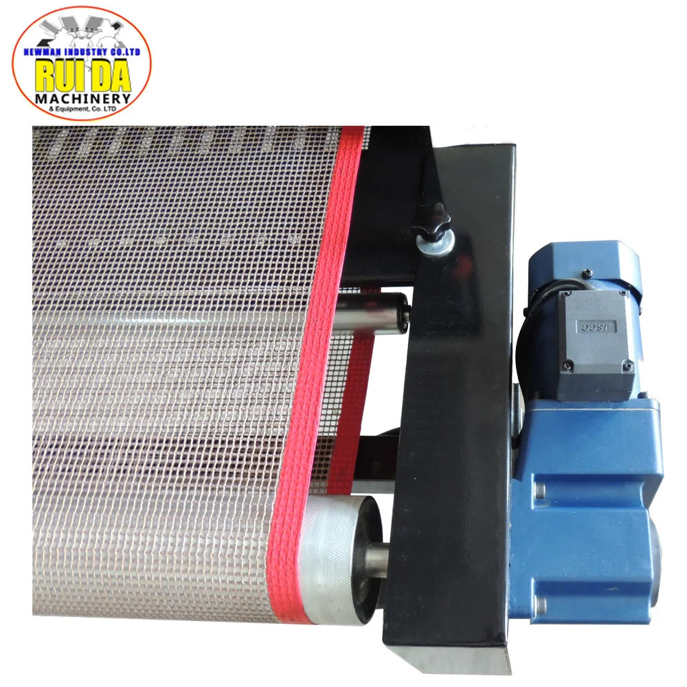 Customized 100X65CM Heating Area After printing device for silk screen printing conveyor belt dryer