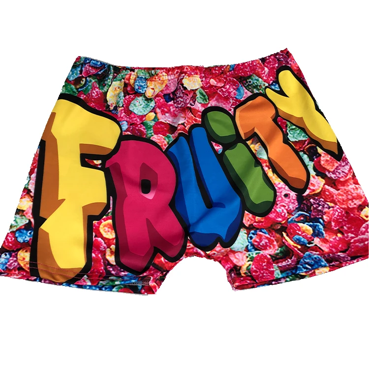 2022 Hot Sale Plus Size Women Custom Snicker Snack Shorts Neon Coral Shorts Fashion Girls Biker Shorts