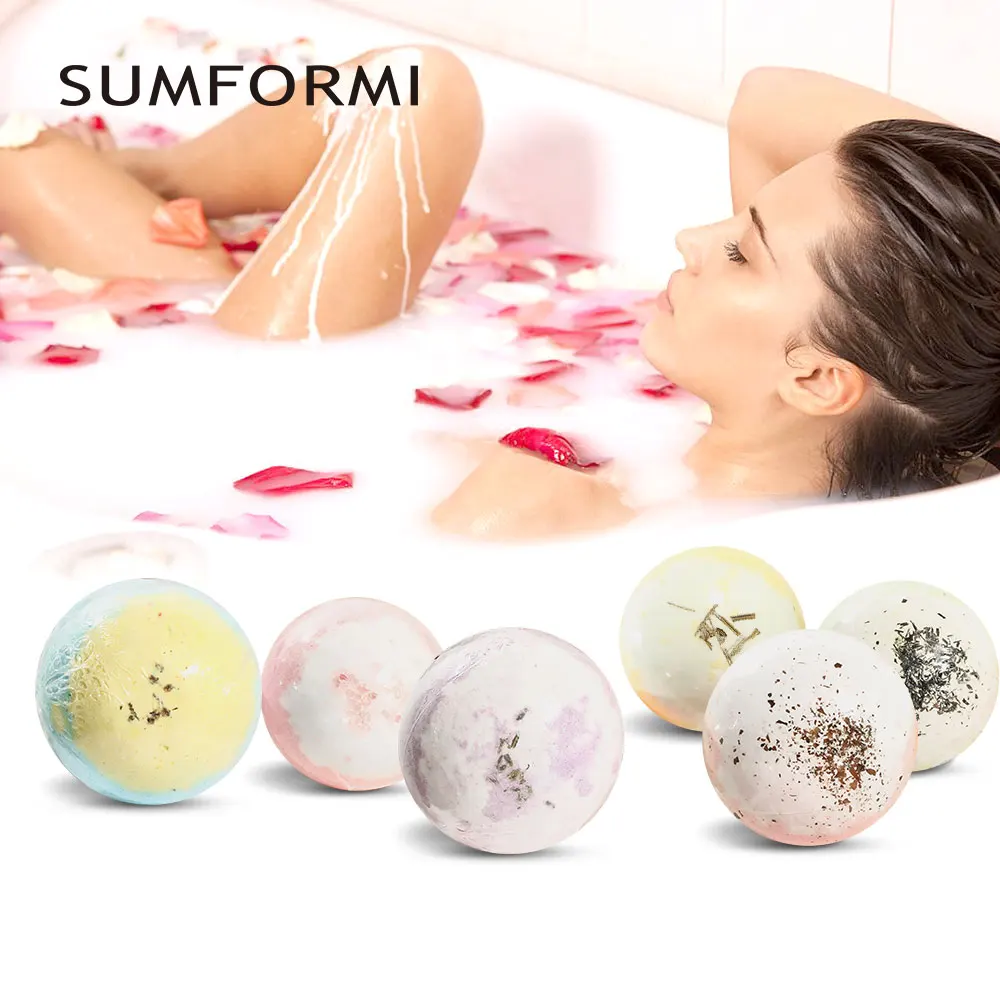 Bath Bombs box bulk buy christmas gift set vegan essential oils Natural handmade organic crystal halloween bath bombs for kids