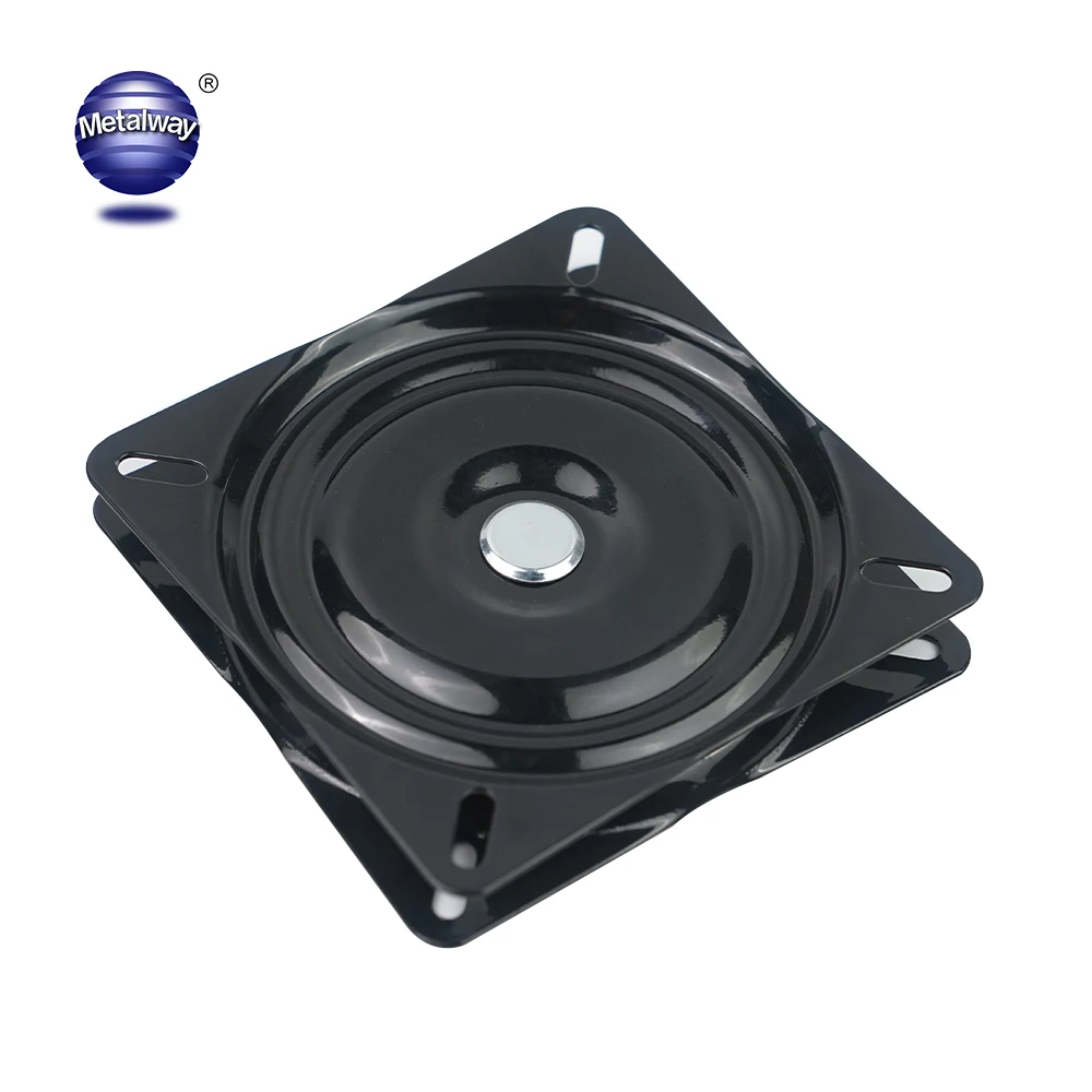 12inch Seat Swivel Base Turntable Rotating Swivel Heavy Duty 360 Degree Chair Base Turntable Square Lazy Susan Swivel Plate